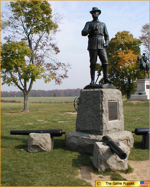 Gen. John Buford graphic Gen. John Buford image